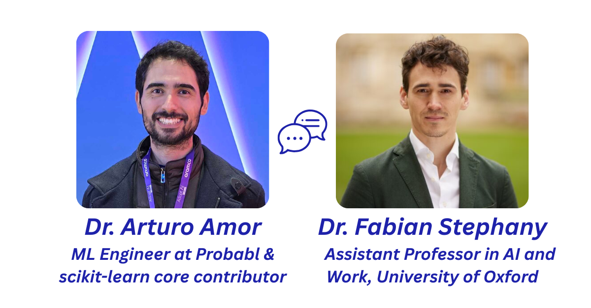 Arturo Amor, ML Engineer at Probabl and scikit-learn core contributor, interviews Dr. Fabian Stephany from the University of Oxford about the value of ML skills and certifications