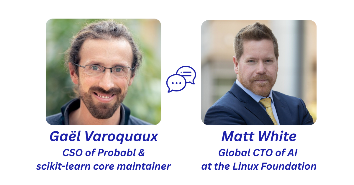 Cailean Osborne interviews Gaël Varoquaux and the Linux Foundation's Matt White about open source AI: Industry trends, priorities, and enterprise adoption.