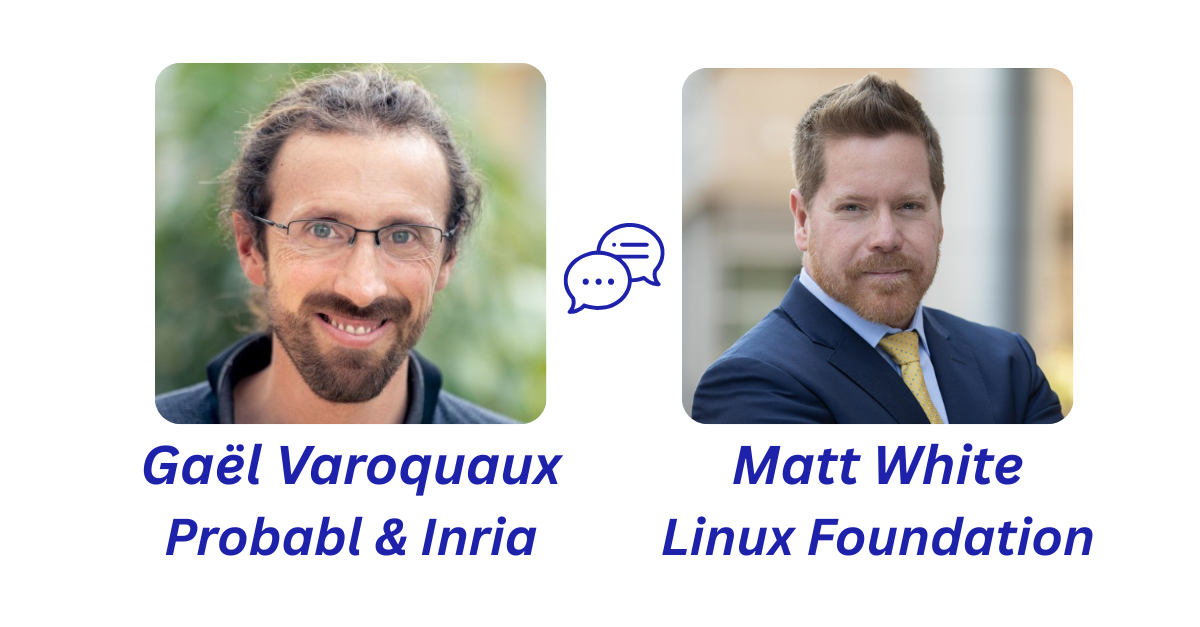 Cailean Osborne interviews Gaël Varoquaux and the Linux Foundation's Matt White about open source AI: Industry trends, priorities, and enterprise adoption.