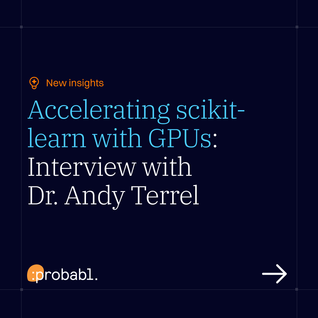 Accelerating scikit-learn with GPUs: Interview with Dr. Andy Terrel