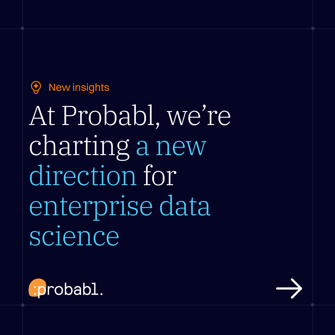 Charting a new direction for enterprise data science